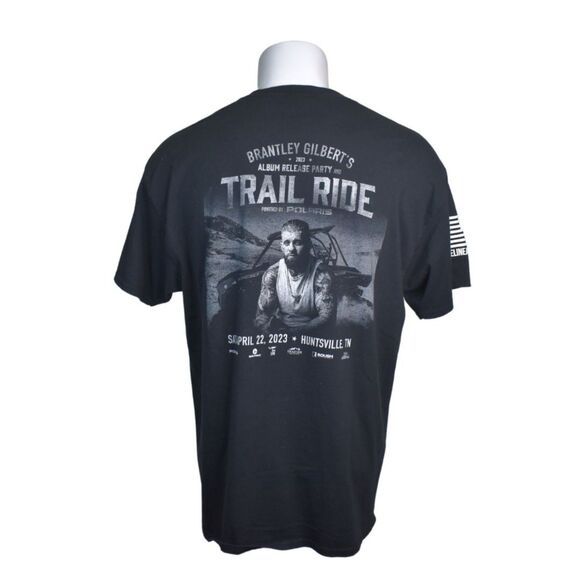 Brantley Gilbert Trail Ride Album Release Party Tee Black Unisex XL - Picture 1 of 7